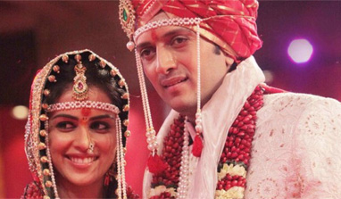 Riteish-Genelia wedding inspires `Tere Naal Love Ho Gaya` end